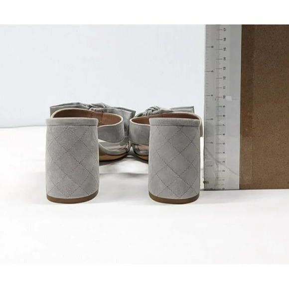 Tabitha Simmons Women's Barbi Suede Block Heel Slide Sandals Size 40 (MSRP $695) - Picture 6 of 10